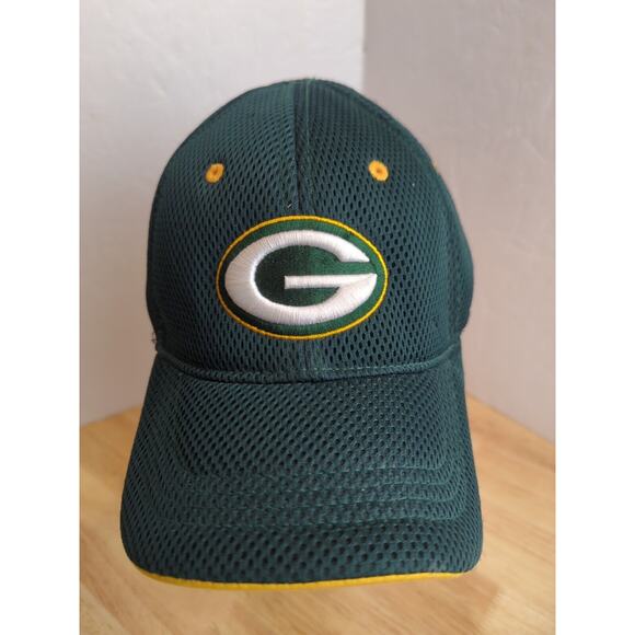 Youth Green Bay Packers Green Team Slouch Flex Hat - Picture 1 of 7